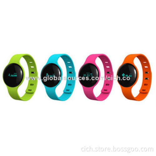 Smart Bluetooth Bracelet w/OLED, Bluetooth 4.0, BT Sync to Mobile, Pedometer, Sleep Monitoring, iOS
